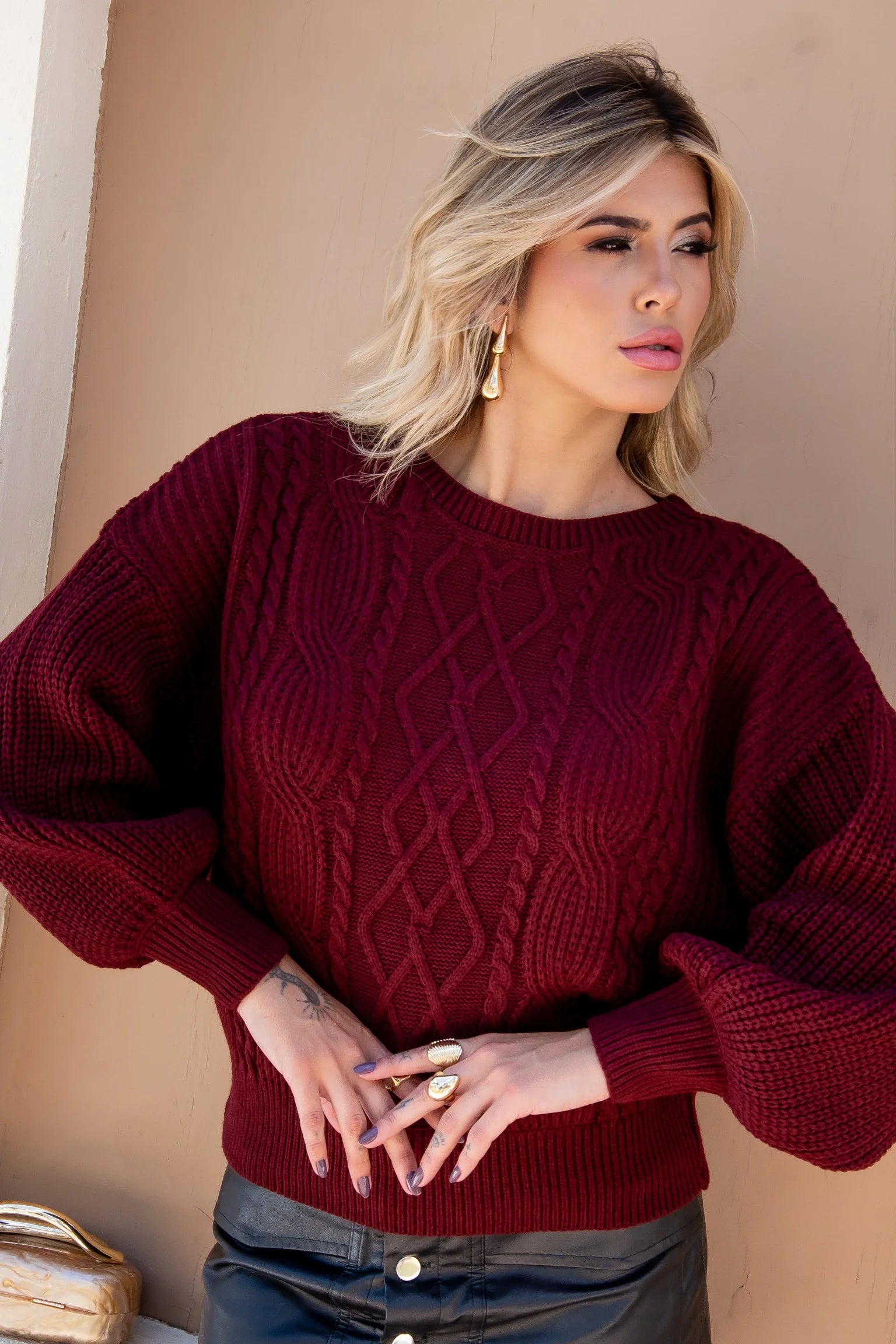 BLUSA EM TRICOT SÔNIA