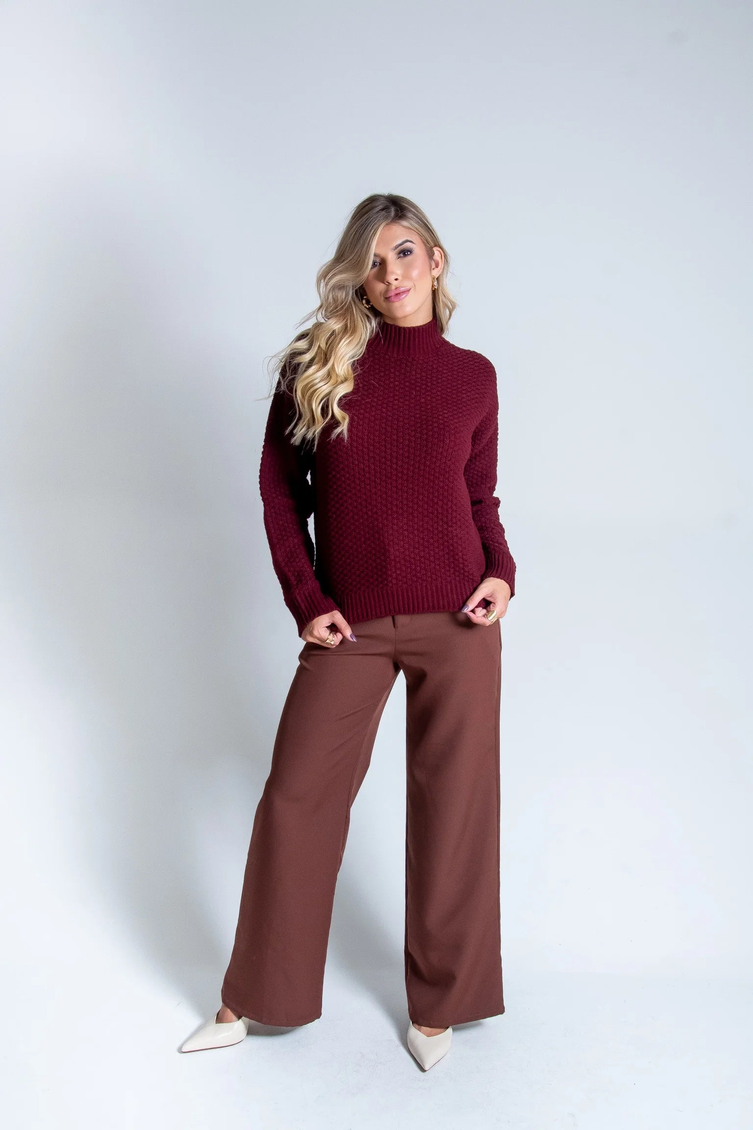 BLUSA EM TRICOT REBECA