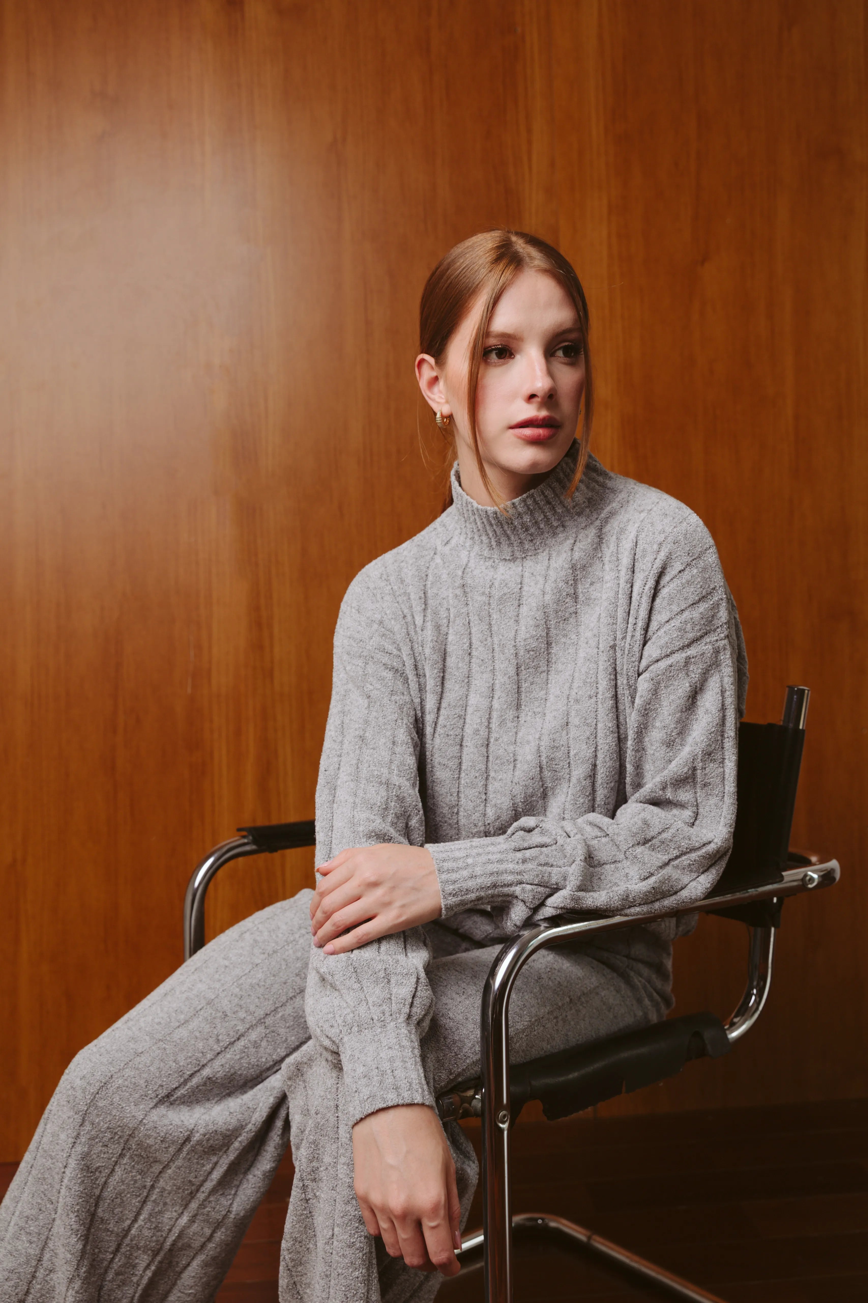 CALÇA EM TRICOT LUMA