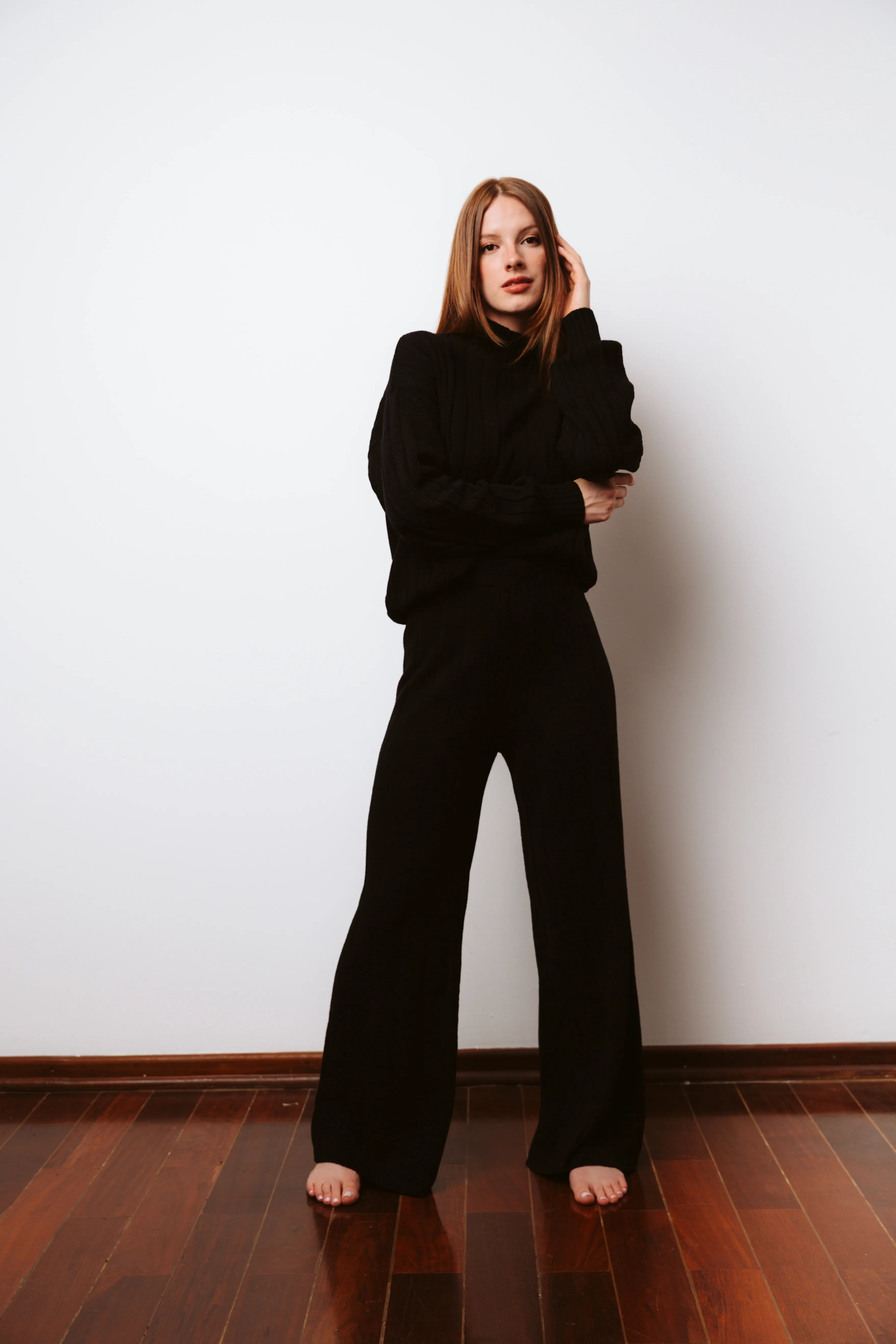 CALÇA EM TRICOT LUMA