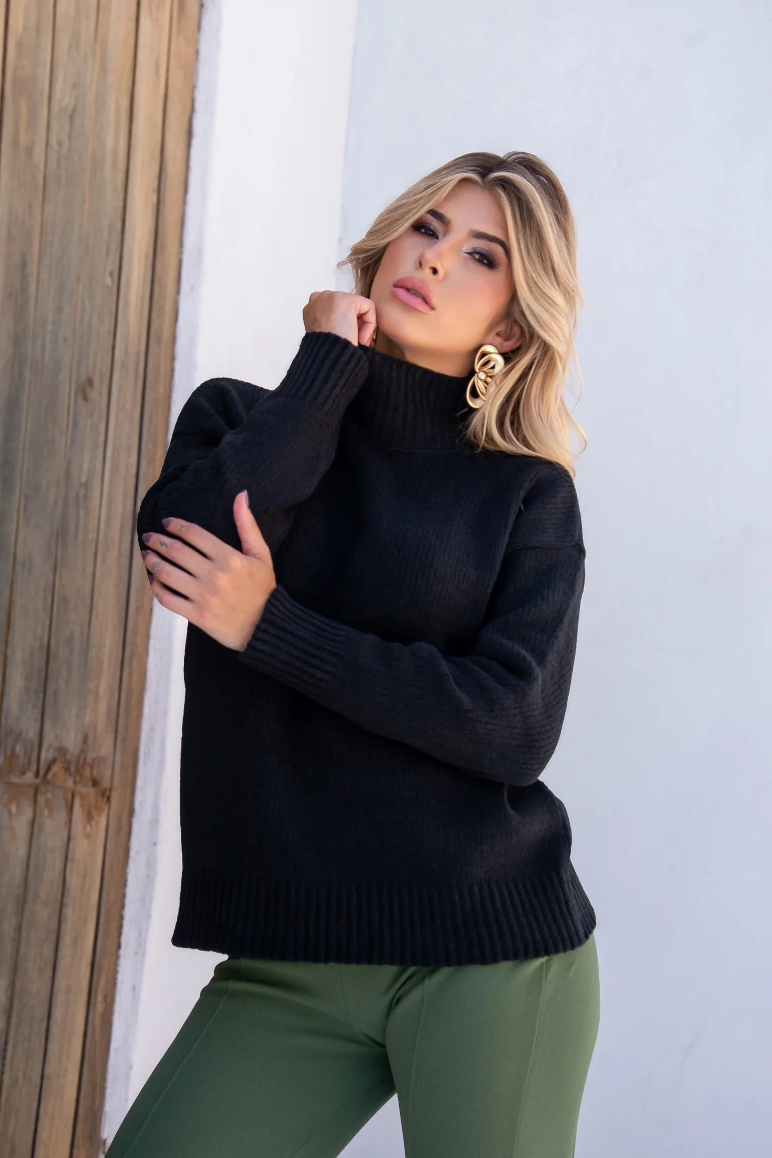 BLUSA EM TRICOT POLIANA