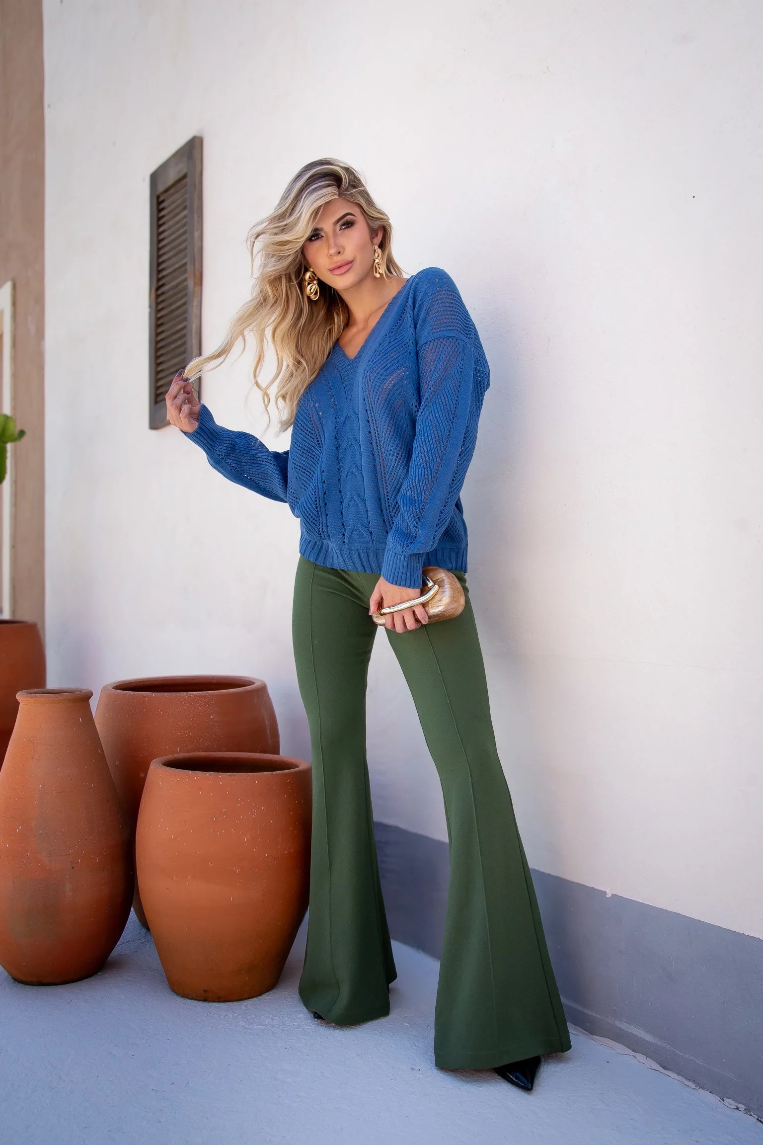 BLUSA EM TRICOT MARIELA