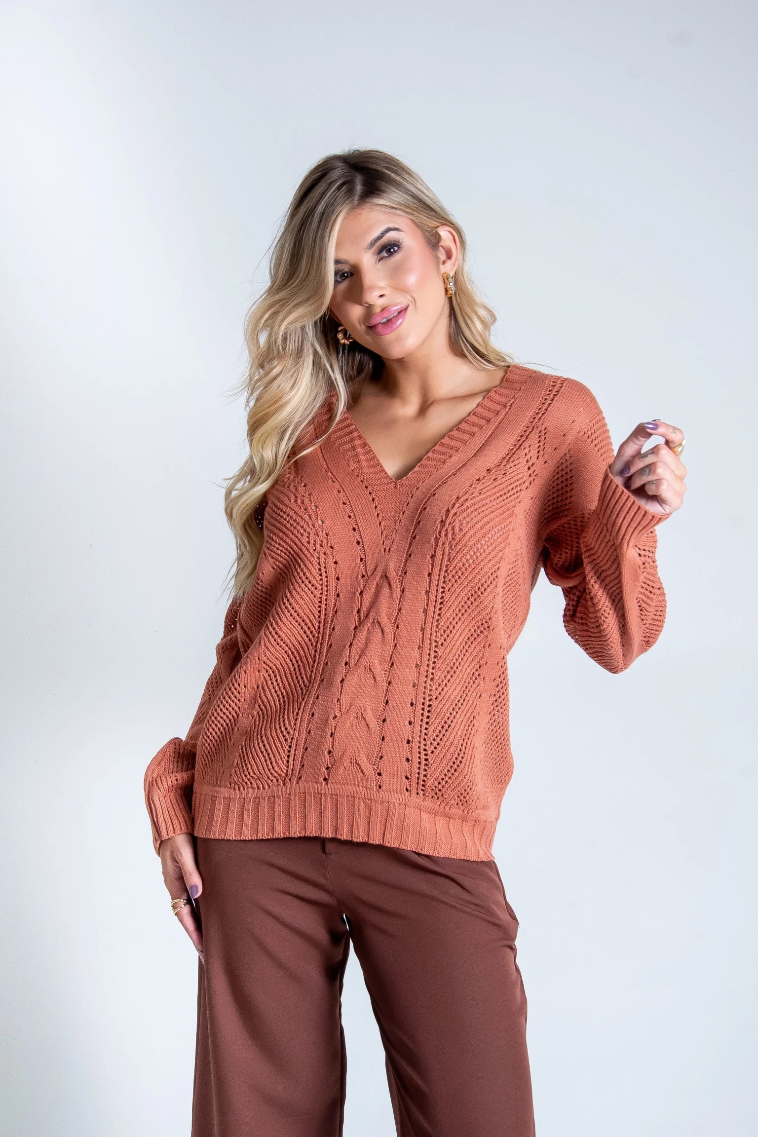 BLUSA EM TRICOT MARIELA