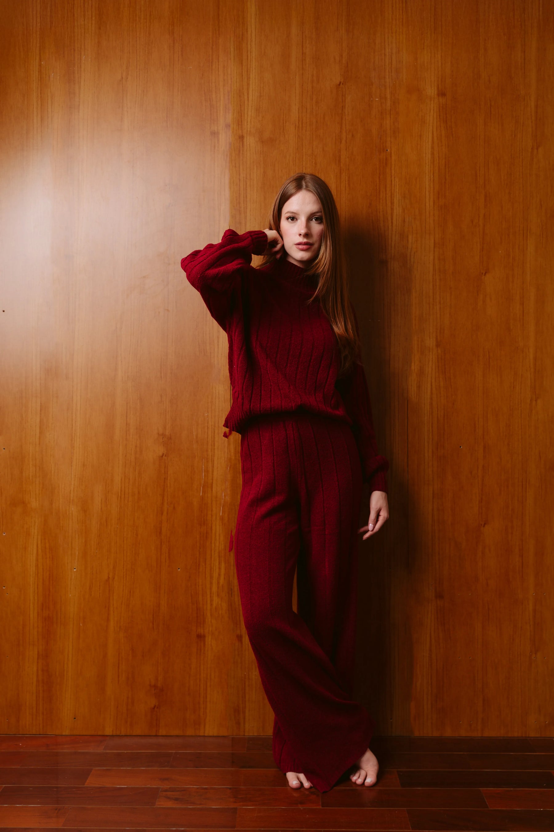 CALÇA EM TRICOT LUMA