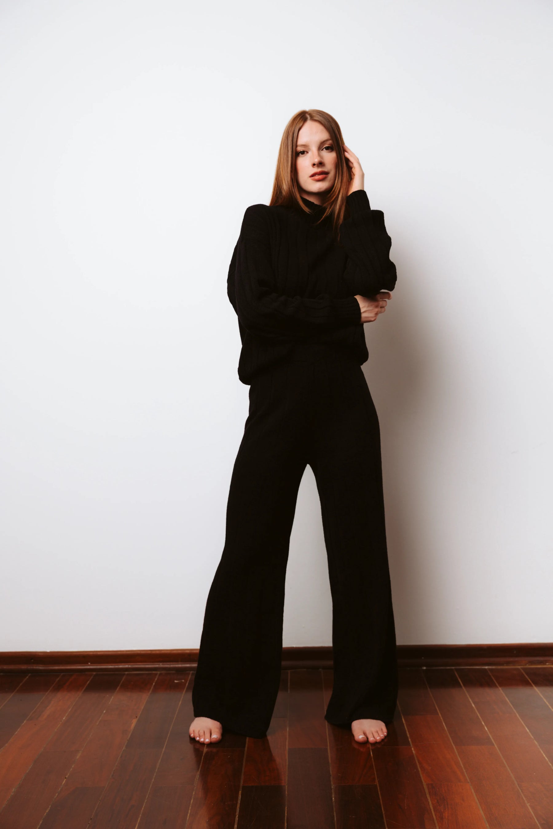 CALÇA EM TRICOT LUMA